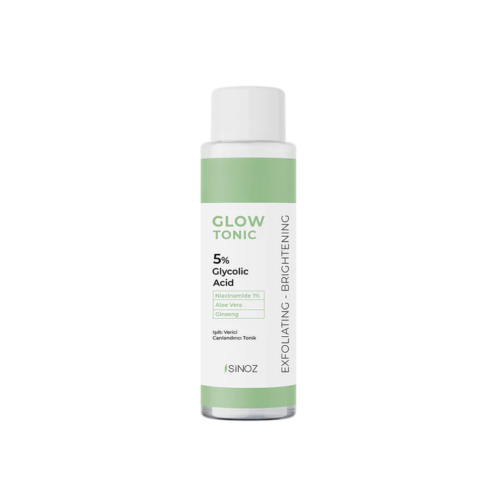 Sinoz Glow Tonik - %5 Glikolik Asit, Niasinamid, Aloe Vera, Gingseng