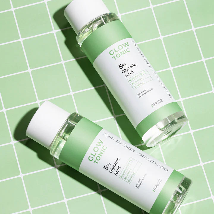 Sinoz Glow Tonik - %5 Glikolik Asit, Niasinamid, Aloe Vera, Gingseng