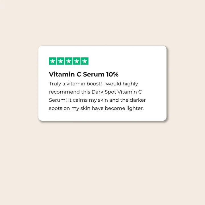 Sinoz Vitamin C Serum - Ethyl Ascorbic Acid, Niacinamide, Hyaluronic Acid